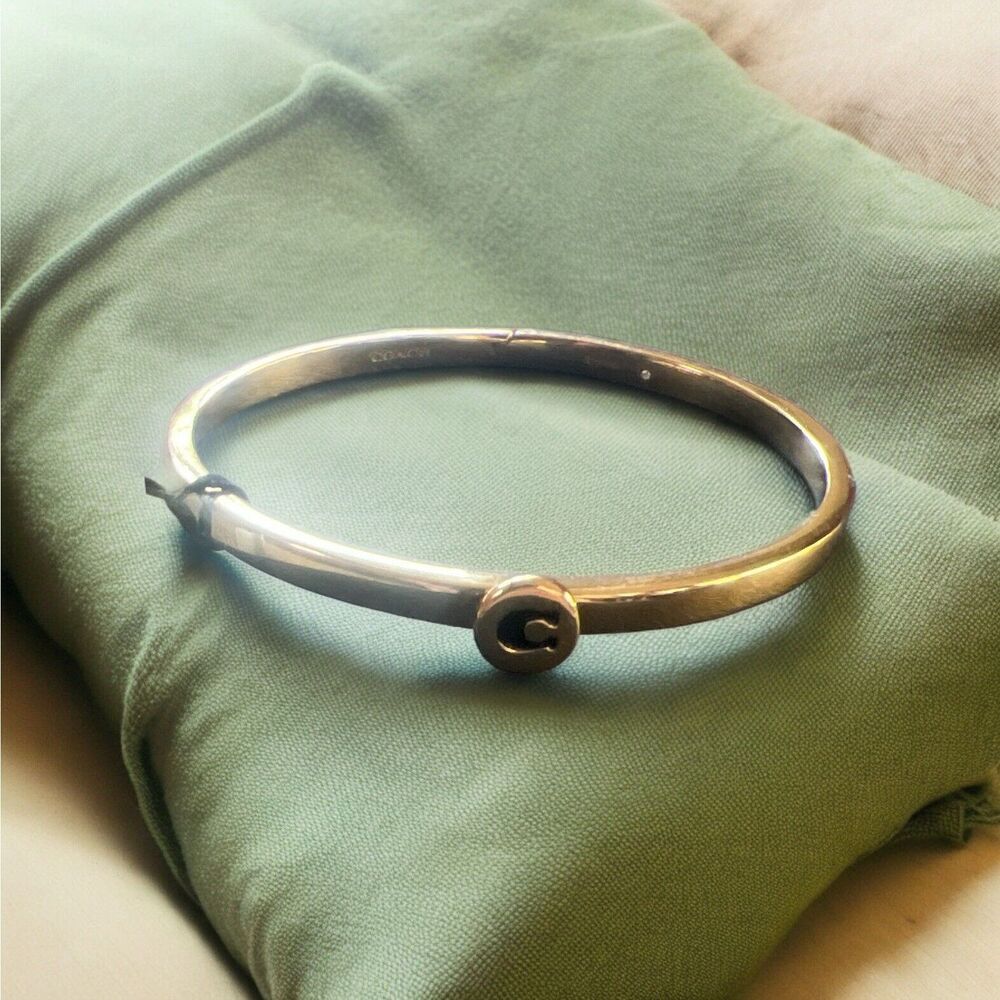 NWT Coach Gold Bracelet With Initial C
